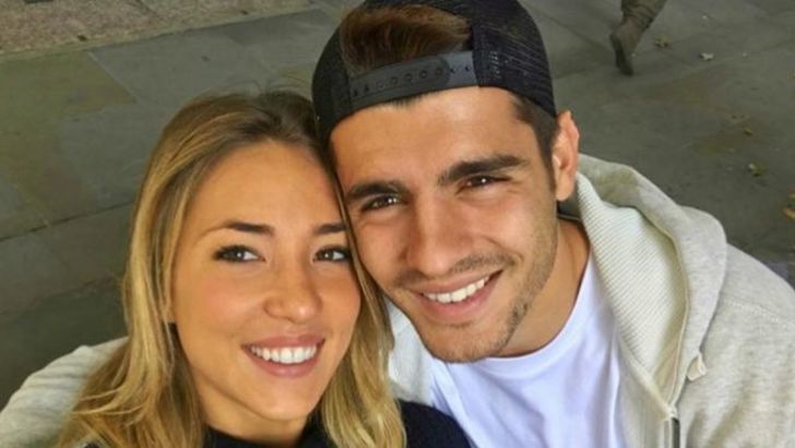 אליס קמפלו עם אלברו מוראטה