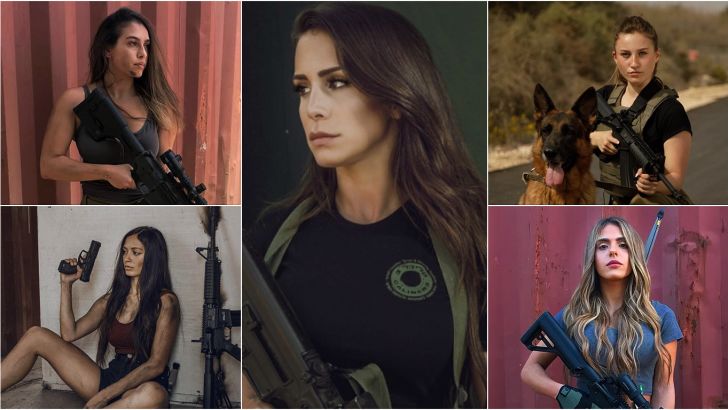 אורין ג'ולי ודוגמניות הנשק