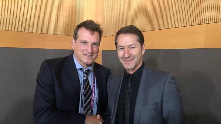 אנדי הרצוג עם פרנקו פודה