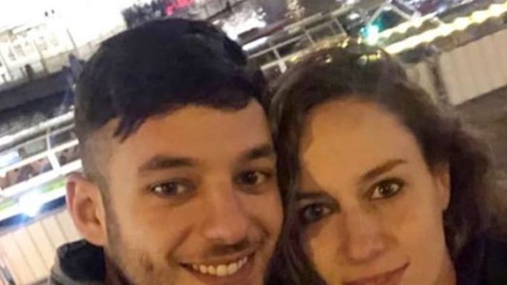 ישראל אולגבו עם קארין סנדל