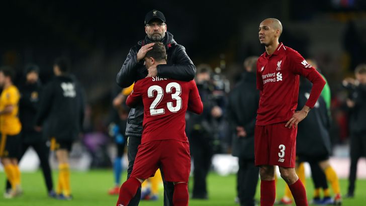 שחקני ליברפול מאוכזבים