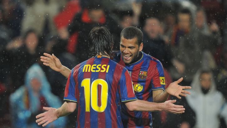 ליאו מסי, דני אלבס