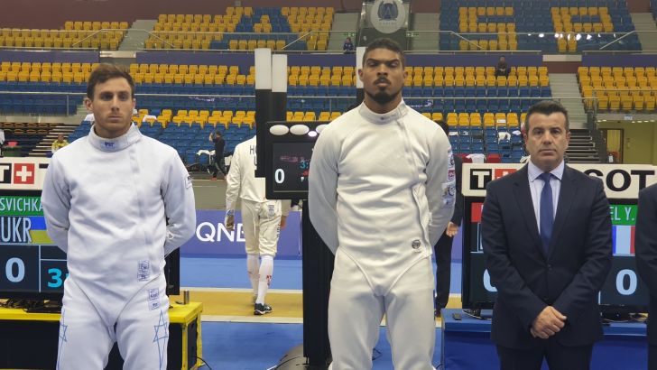 עידו הרפר עם יאניק בור