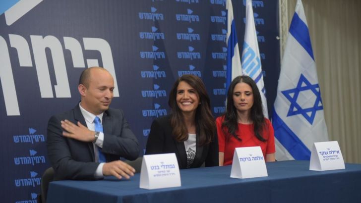 אלונה ברקת, נפתלי בנט, איילת שקד