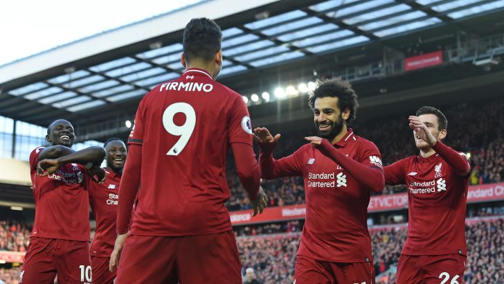 שחקני ליברפול חוגגים