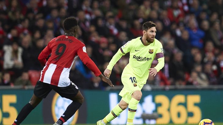 ליאו מסי עם איניאקי וויליאמס