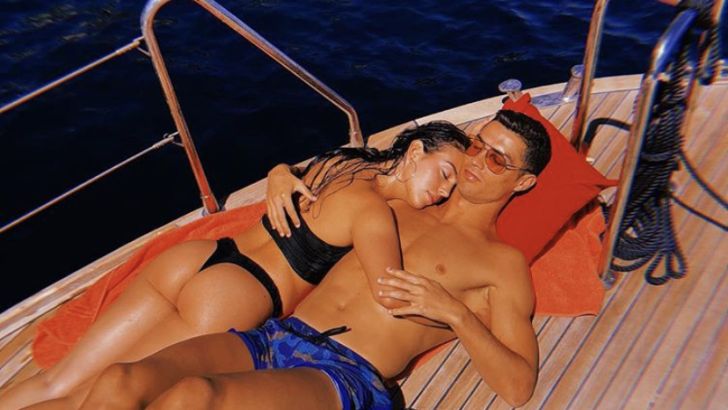 רונאלדו עם ג'ורג'ינה