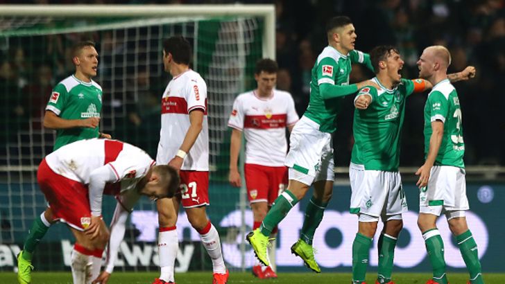 שחקני ורדר ברמן חוגגים