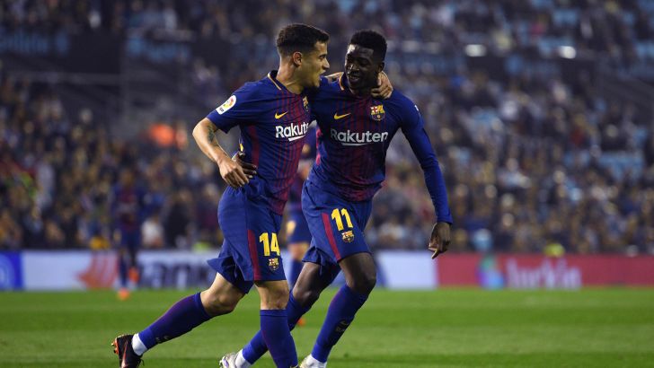 פליפה קוטיניו עם עוסמאן דמבלה