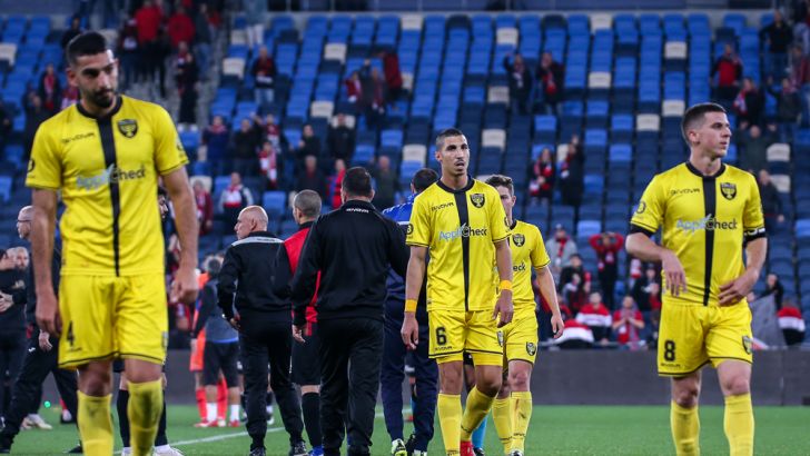 שחקני בית"ר ירושלים מאוכזבים