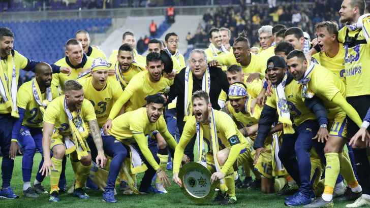 מכבי וצלחת האליפות - תמונה קבוצתית