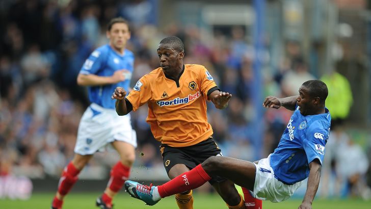 ג'ופרי ביה בתחילת הקריירה בוולבס