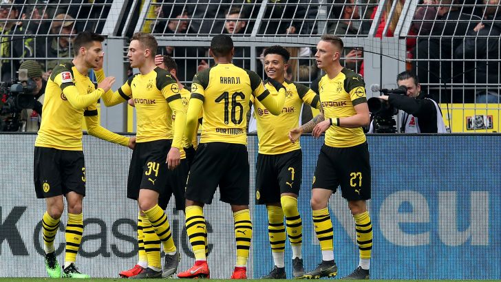 שחקני דורטמונד חוגגים