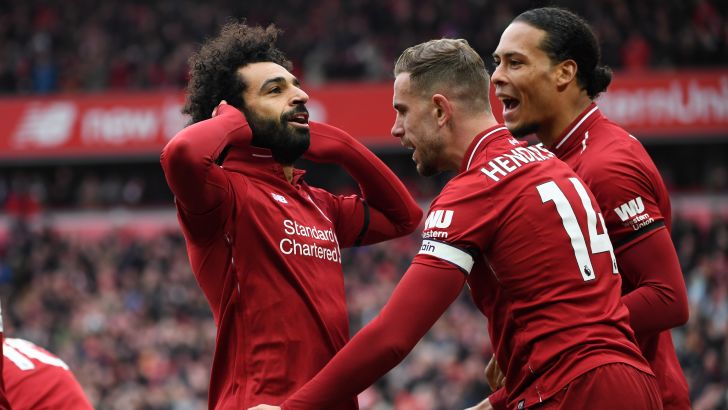 שחקני ליברפול חוגגים