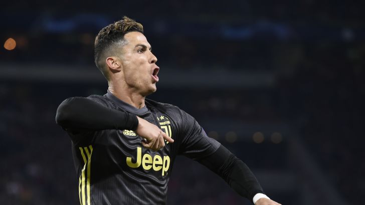 כריסטיאנו רונאלדו חוגג