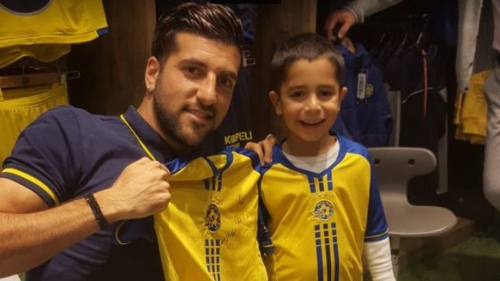 אבי ריקן עם יהלי נאור