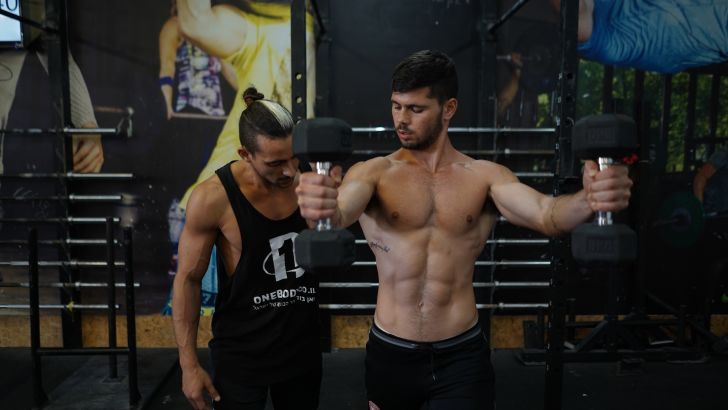 עבודה על שרירי חזה