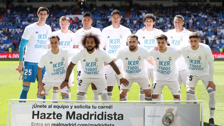 שחקני ריאל מדריד, מחווה לאיקר קסיאס