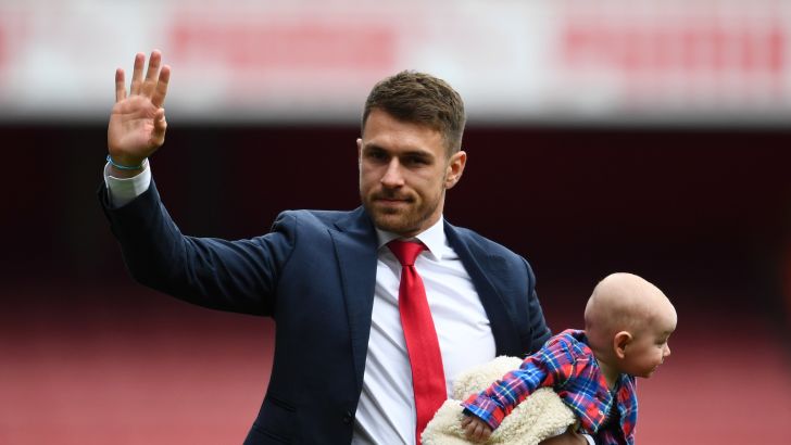 ארון ראמזי נפרד מארסנל