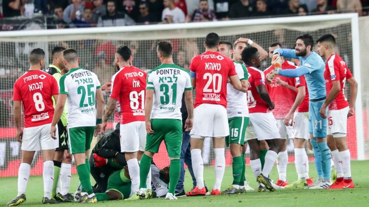 מכבי חיפה נגד הפועל באר שבע