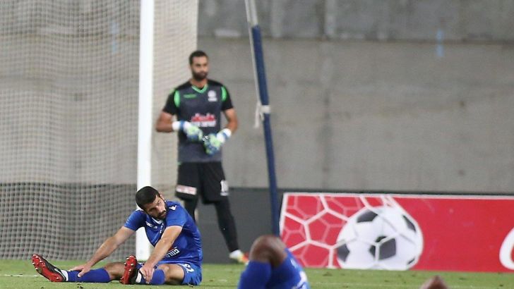 שחקני מכבי פתח תקווה מאוכזבים