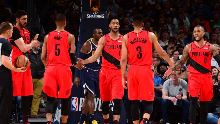 פורטלנד טרייל בלייזרס חוגגים