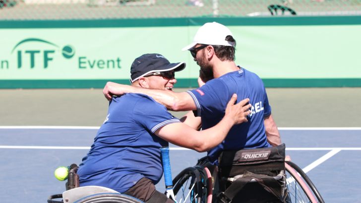 נועם גרשוני עם שרגא ויינברג