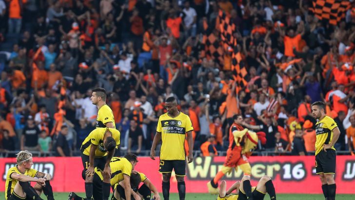 שחקני מכבי נתניה מאוכזבים