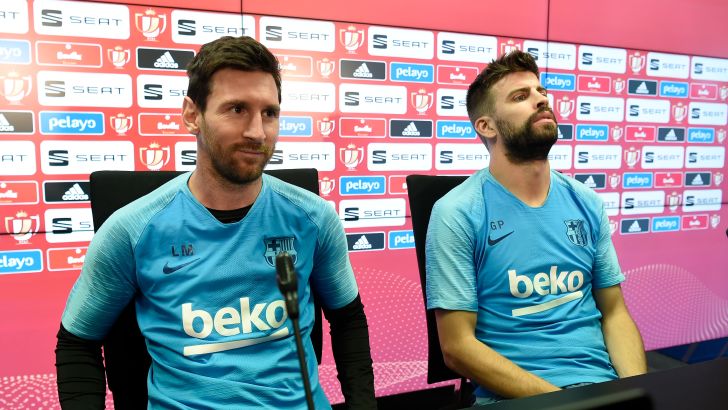 ליאו מסי, ג'רארד פיקה