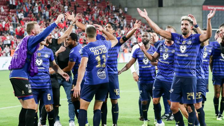 יונתן כהן ושחקני מכבי תל אביב