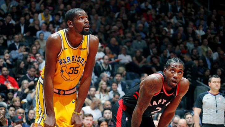 קוואי לאונרד עם קווין דוראנט