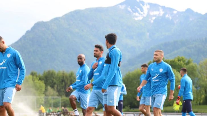 נבחרת ישראל, מחנה אימונים בגרמניה