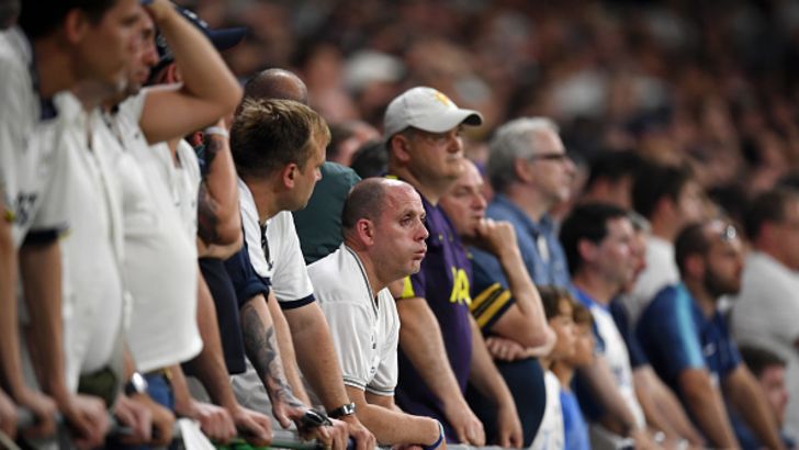 אוהדי טוטנהאם מאוכזבים