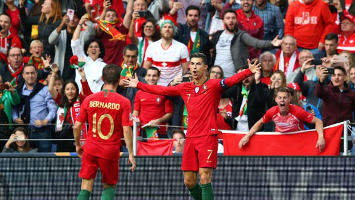 רונאלדו חוגג