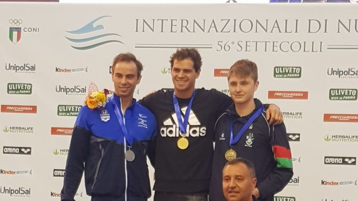 טומרקין על הפודיום