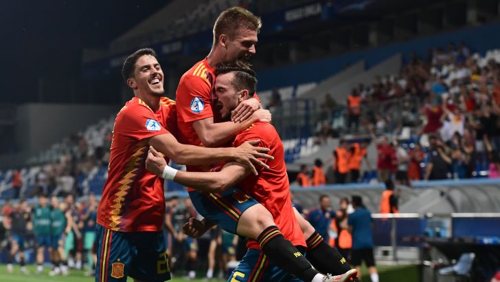 שחקני ספרד עד גיל 21 חוגגים