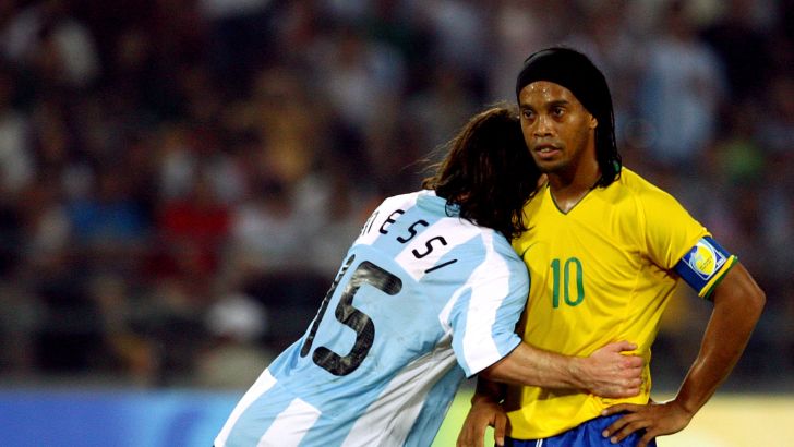 ליאו מסי, רונאלדיניו