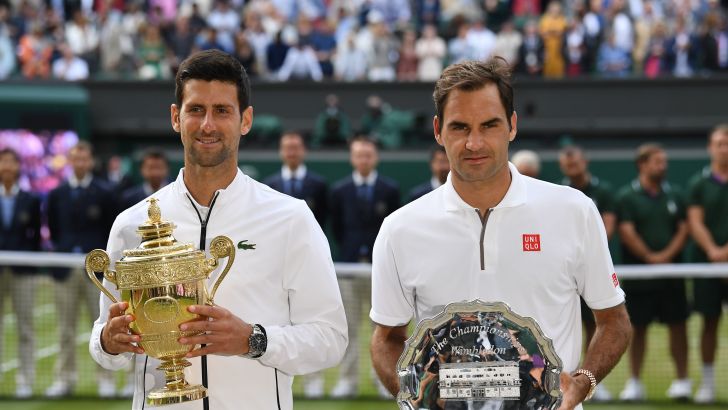 נובאק ג'וקוביץ' רוג'ר פדרר