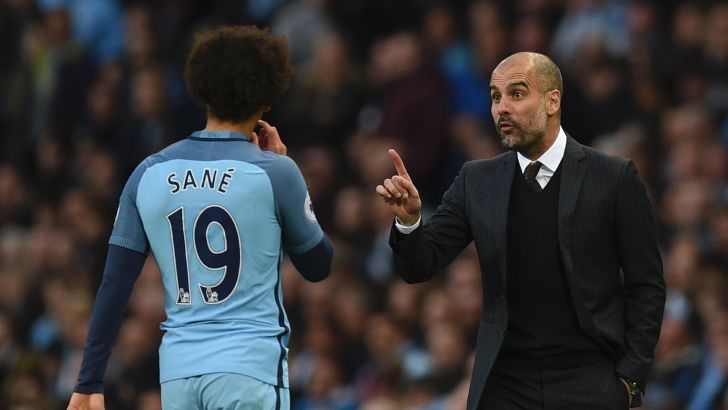 פפ גווארדיולה, לירוי סאנה