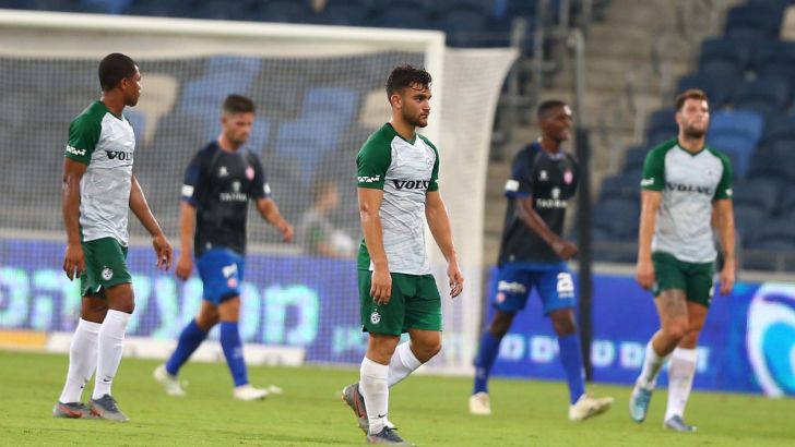 שחקני מכבי חיפה מאוכזבים