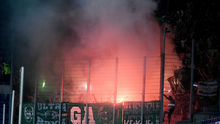 אוהדי מכבי חיפה בשטרסבורג