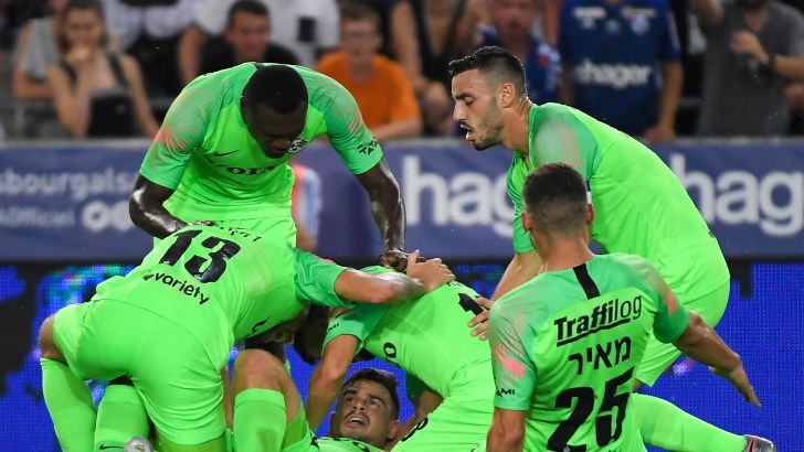 מכבי חיפה חוגגת בשטרסבורג