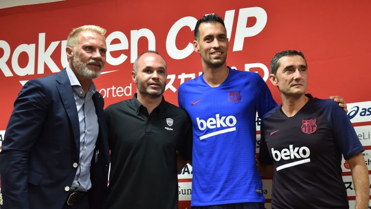 ארנסטו ואלוורדה, אנדרס אינייסטה, סרחיו בוסקטס