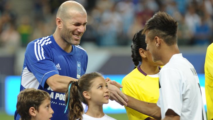 ניימאר, זינדין זידאן