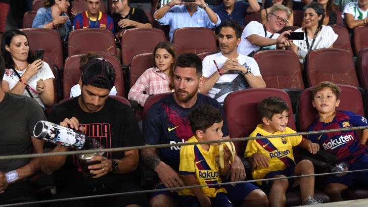 ליאו מסי, לואיס סוארס