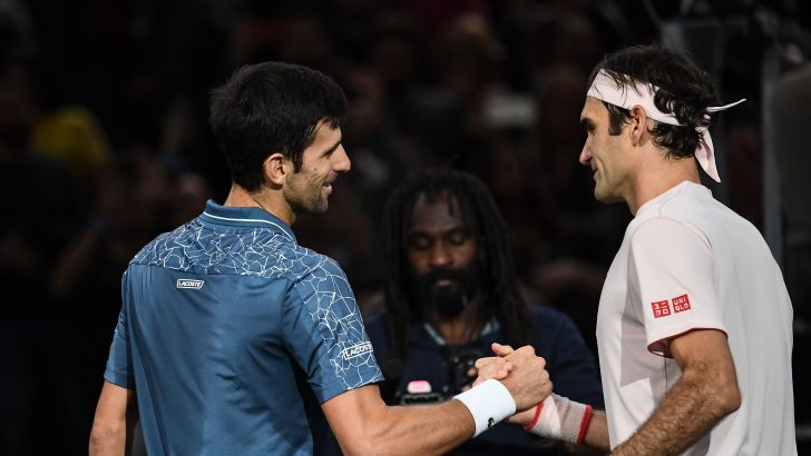 נובאק ג'וקוביץ', רוג'ר פדרר