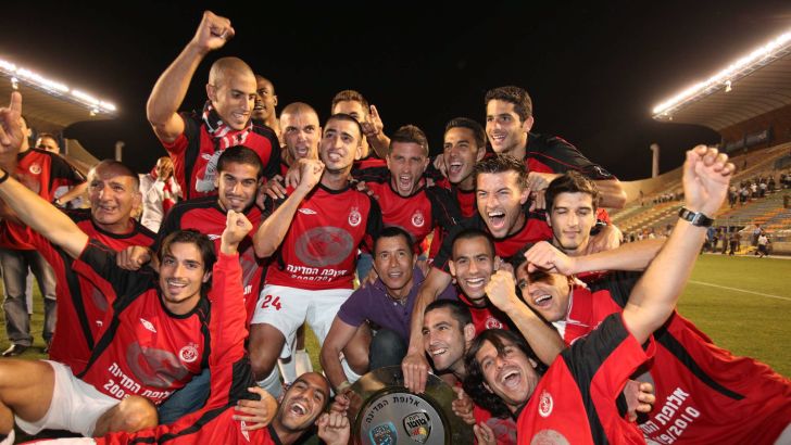 הפועל תל אביב חוגגת דאבל בטדי