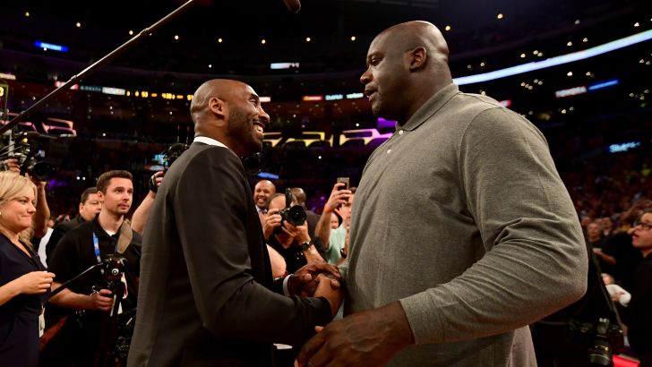 שאקיל אוניל עם קובי בראיינט