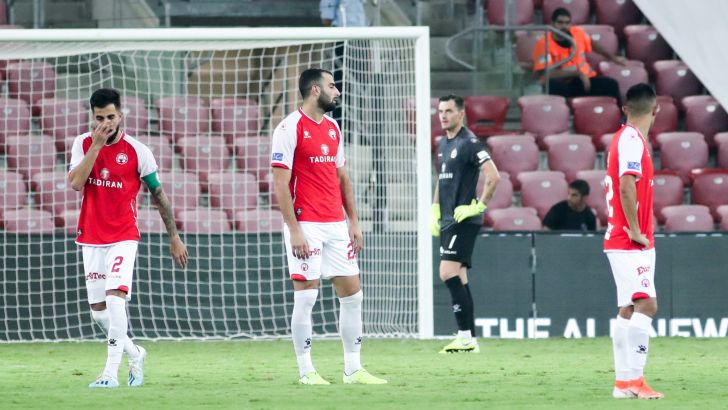 שחקני הפועל באר שבע מאוכזבים