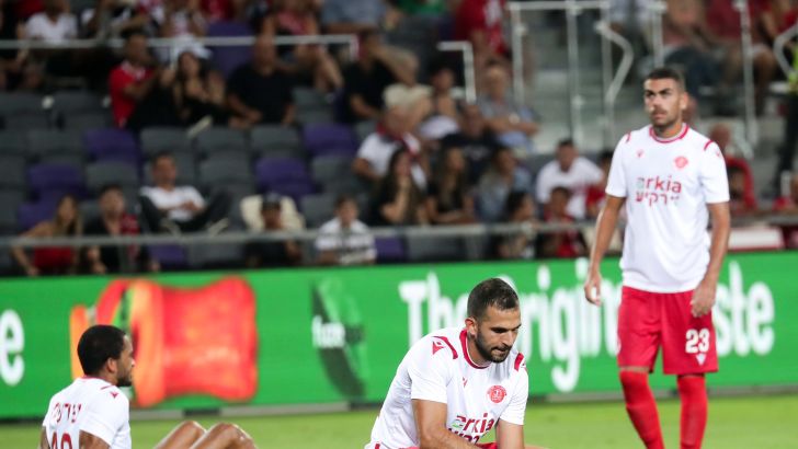 שחקני הפועל תל אביב מאוכזבים